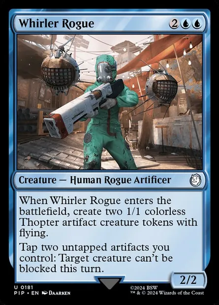 Whirler Rogue, Magic card PIP 181 — Fallout set