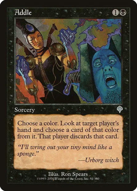 Pourrissement, carte Magic INV 91 — extension Invasion