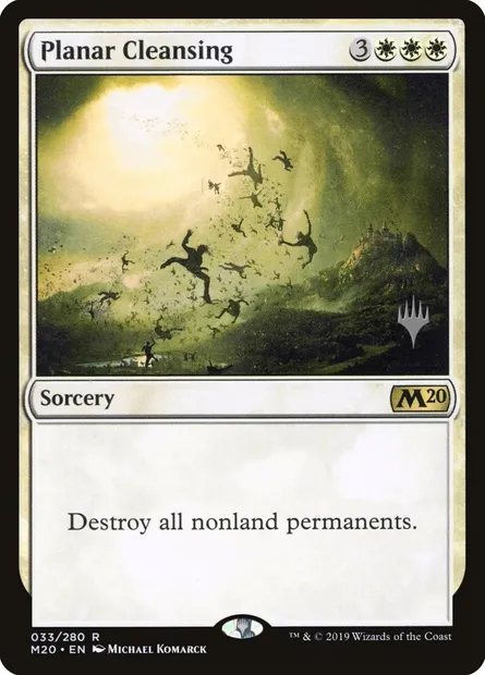 Planar Cleansing, Magic card PM20 33p — Core Set 2020 Promos set