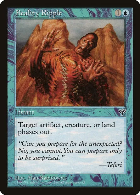 Ride de réalité, carte Magic MIR 87 — extension Mirage