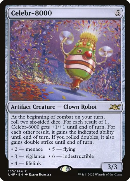 Celebr-8000, carte Magic UNF 185 — extension Unfinity