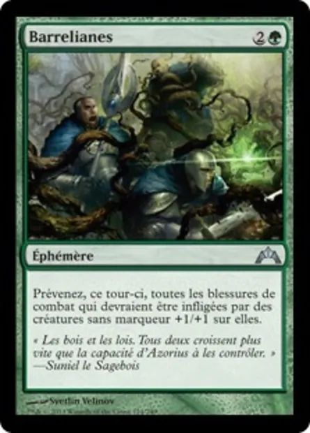 Barrelianes, carte Magic GTC 124 — extension Insurrection