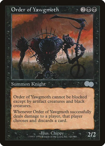 Ordre de Yaugzebul, carte Magic USG 144 — extension Epopée d'Urza