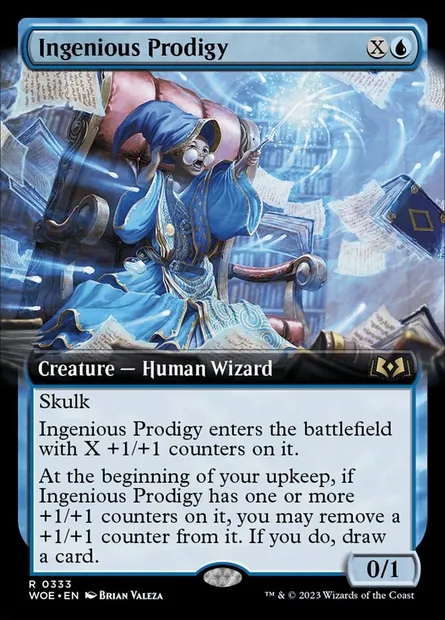 Ingenious Prodigy, Magic card WOE 333 — Wilds of Eldraine set
