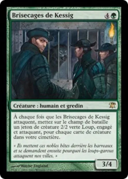 Brisecages de Kessig, carte Magic ISD 189 — extension Innistrad