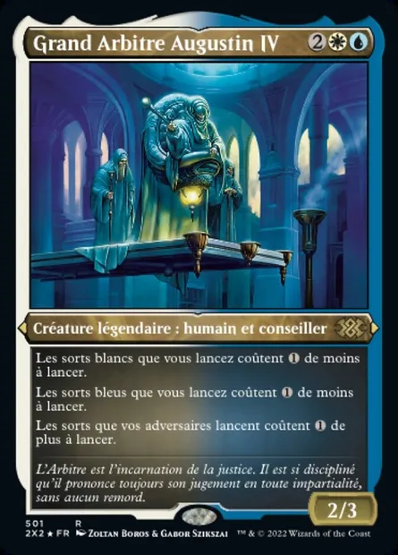 Grand Arbitre Augustin IV, carte Magic 2X2 501 — extension Double Masters 2022