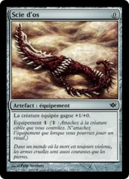 Scie d'os, carte Magic CON 135 — extension Conflux
