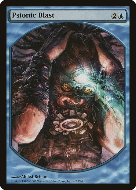 Psionic Blast, Magic card P07 4 — Magic Player Rewards 2007 set