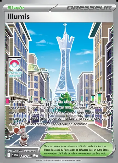 Illumis, carte Pokémon POR 111 — extension Équilibre Parfait