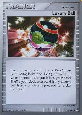 Luxe Ball, carte Pokémon WCD09 086-2 — extension World Championship Decks 2009