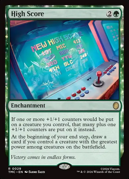 High Score, Magic card TMC 29 — Teenage Mutant Ninja Turtles Eternal set