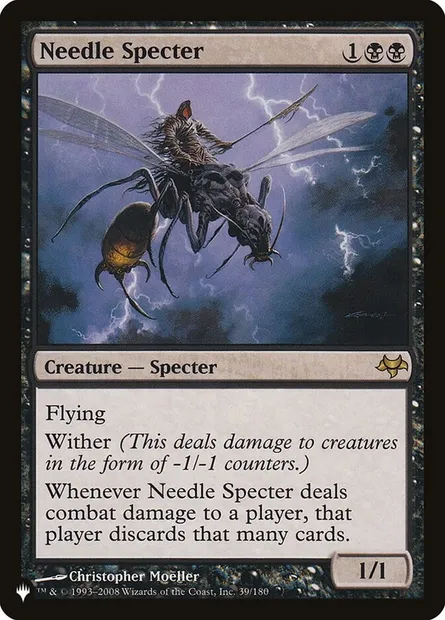 Spectre à l'aiguille, carte Magic PLST EVE-39 — extension The List