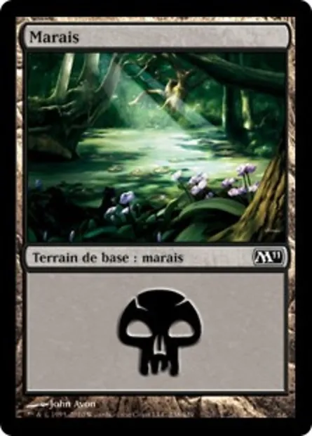 Marais, carte Magic M11 238 — extension Magic 2011