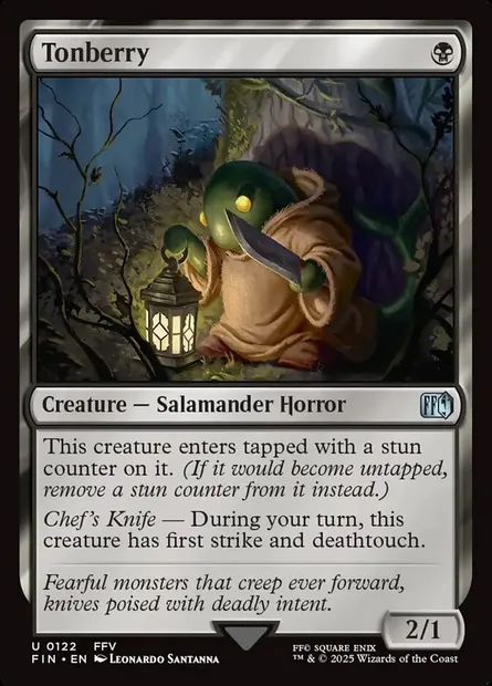 Tonberry, Magic card FIN 122 — Final Fantasy set