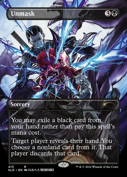 Unmask, Magic card SLD 413 — Secret Lair Drop set