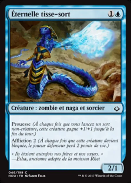 Éternelle tisse-sort, carte Magic HOU 46 — extension L’âge de la destruction
