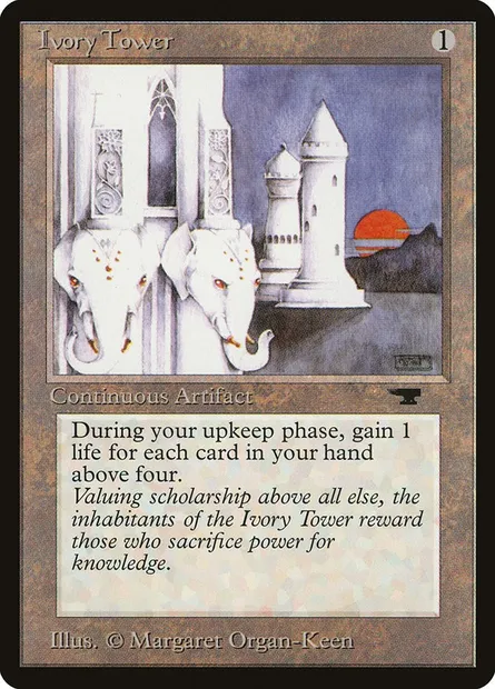 Ivory Tower, Magic card ATQ 53 — Antiquities set