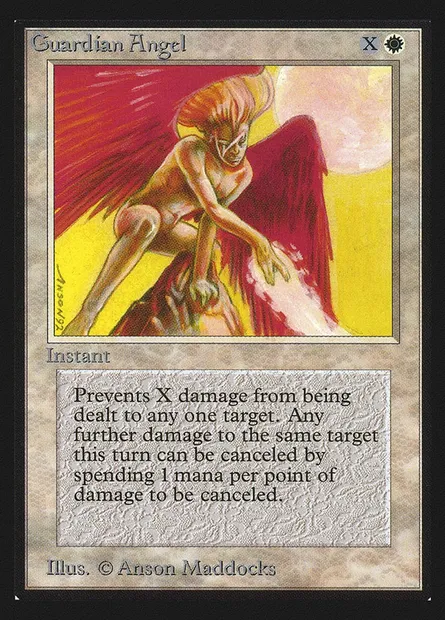 Guardian Angel, Magic card CED 22 — Collectors' Edition set