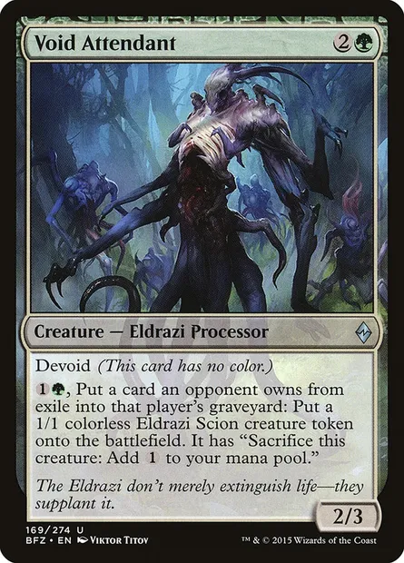 Void Attendant, Magic card BFZ 169 — Battle for Zendikar set