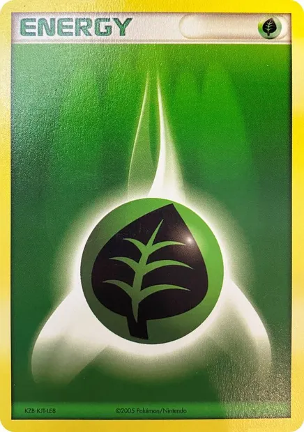Énergie Plante, carte Pokémon LGP 2005-3 — extension League Promos