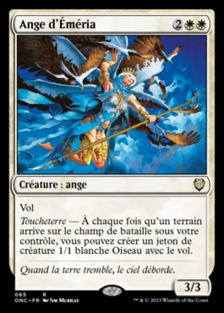 Ange d'Éméria, carte Magic ONC 65 — extension Phyrexia: All Will Be One Commander
