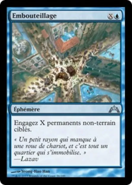 Embouteillage, carte Magic GTC 36 — extension Insurrection