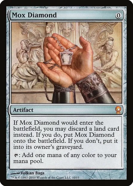 Mox Diamond, Magic card V10 10 — From the Vault: Relics set