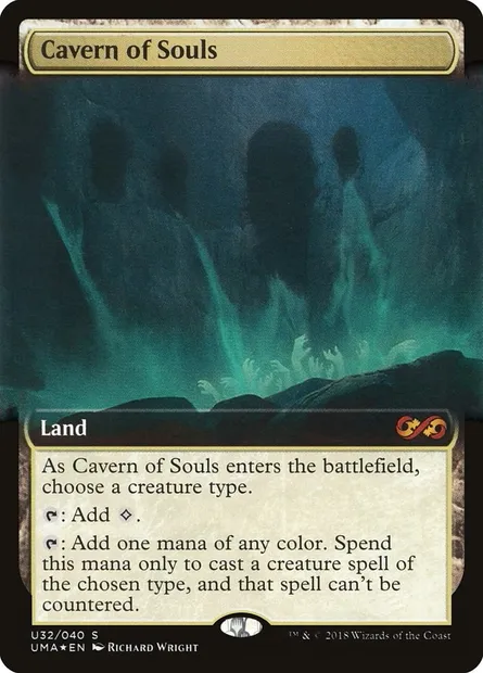 Caverne des âmes, carte Magic PUMA U32 — extension Ultimate Box Topper