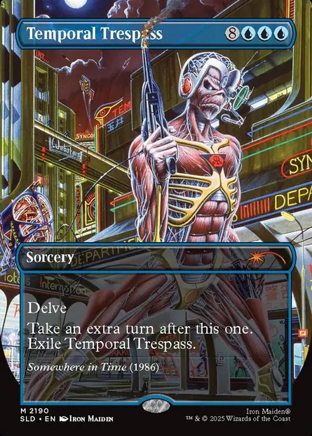 Temporal Trespass, Magic card SLD 2190 — Secret Lair Drop set