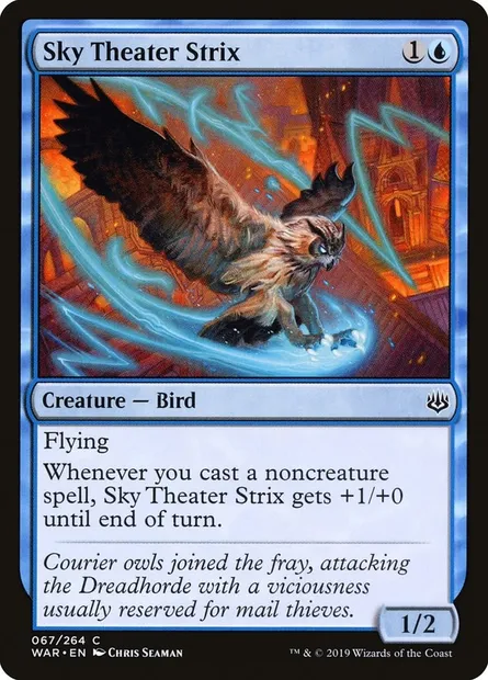 Sky Theater Strix, Magic card WAR 67 — War of the Spark set