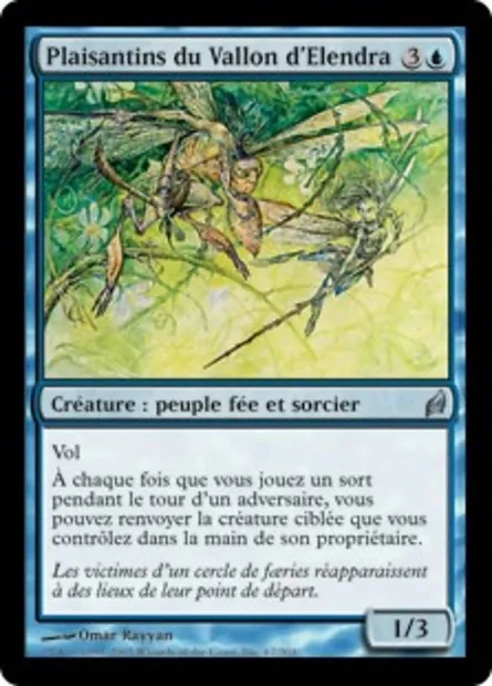 Plaisantins du Vallon d'Elendra, carte Magic LRW 67 — extension Lorwyn