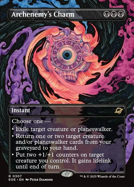 Archenemy's Charm, Magic card EOE 307 — Edge of Eternities set