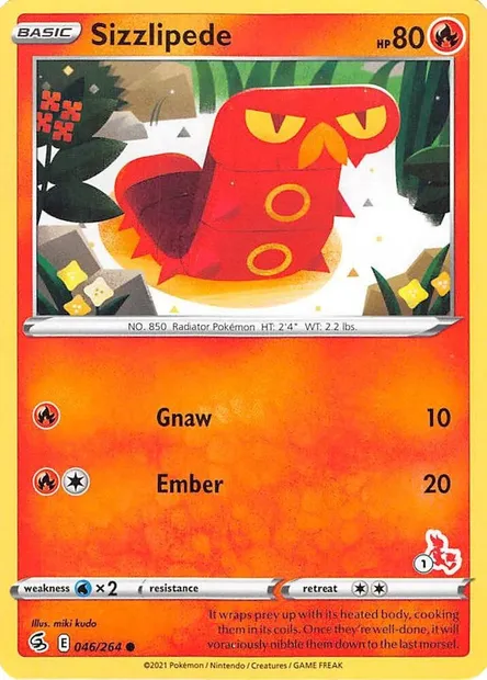 Grillepattes, carte Pokémon BA22 046-1 — extension Battle Academy 2022