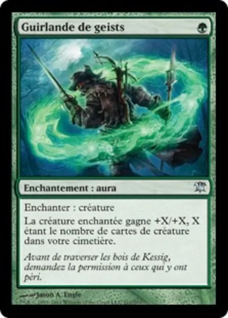 Guirlande de geists, carte Magic ISD 211 — extension Innistrad