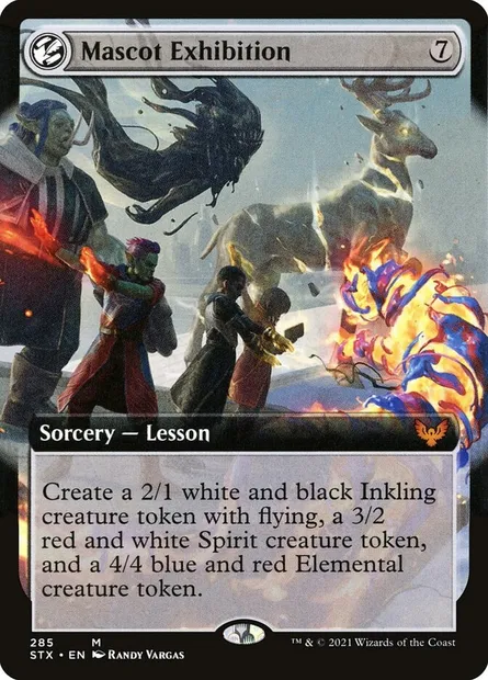 Mascot Exhibition, Magic card STX 285 — Strixhaven: School of Mages set