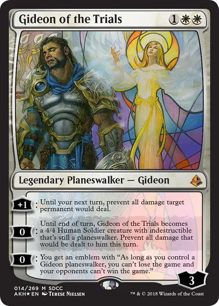 Gideon of the Trials, Magic card PS18 14 — San Diego Comic-Con 2018 set