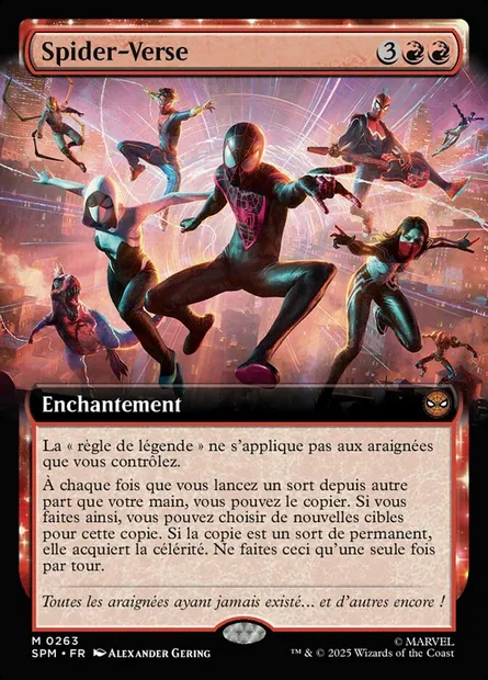 Spider-Verse, carte Magic SPM 263 — extension Marvel's Spider-Man