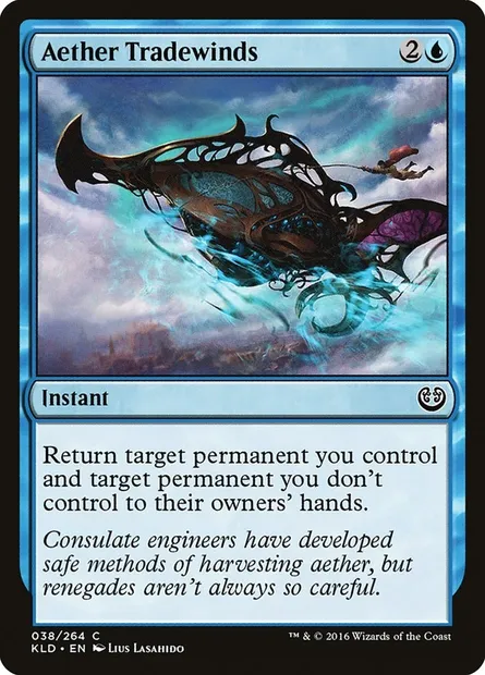 Aether Tradewinds, Magic card KLD 38 — Kaladesh set