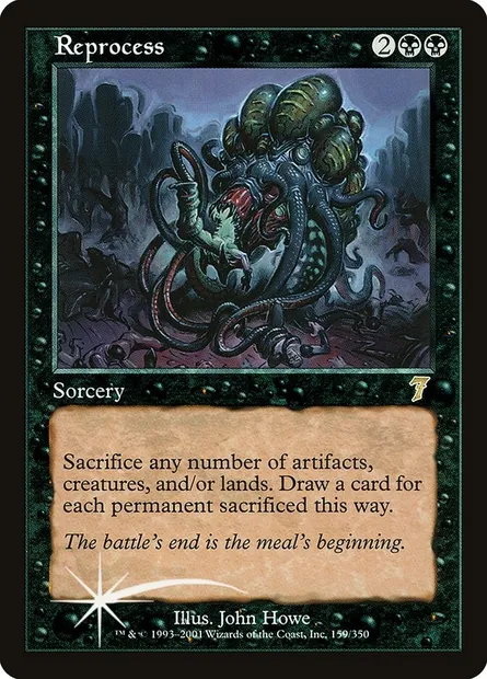Reprocess, Magic card 7ED 159★ — Seventh Edition set