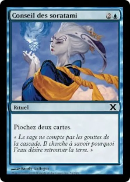 Conseil des soratami, carte Magic 10E 76 — extension Dixième édition
