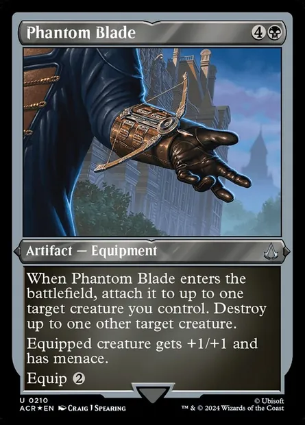 Phantom Blade, Magic card ACR 210 — Assassin's Creed set