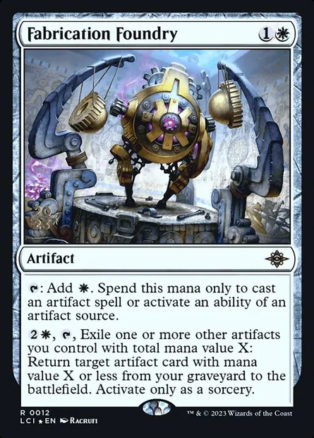 Fabrication Foundry, Magic card PLCI 12s — The Lost Caverns of Ixalan Promos set