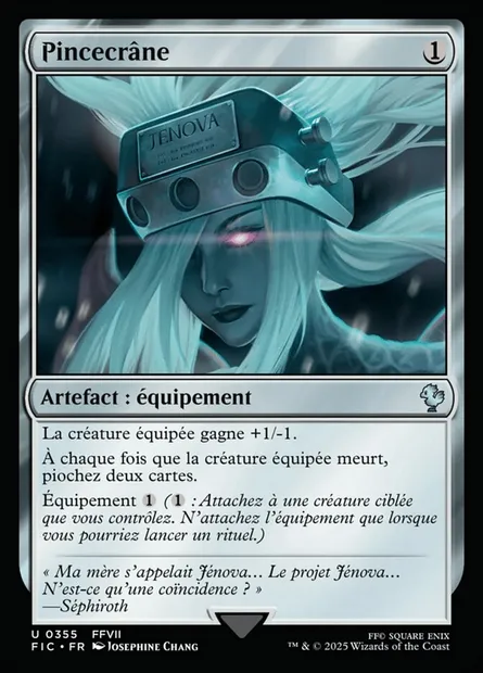 Pincecrâne, carte Magic FIC 355 — extension Final Fantasy Commander