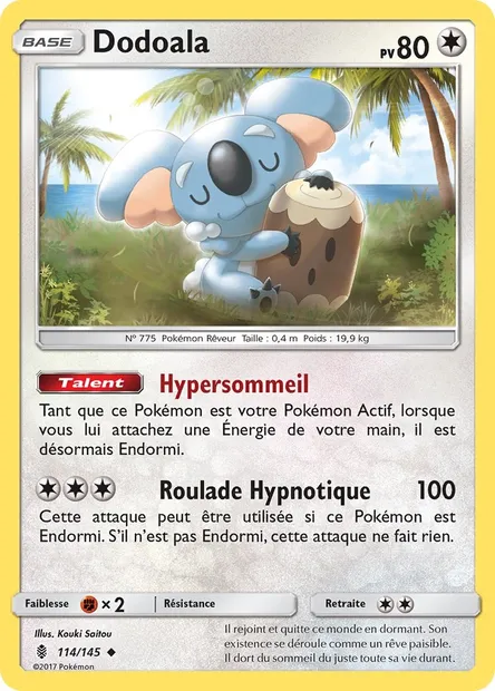 Dodoala, carte Pokémon GRI 114 — extension Gardiens Ascendants