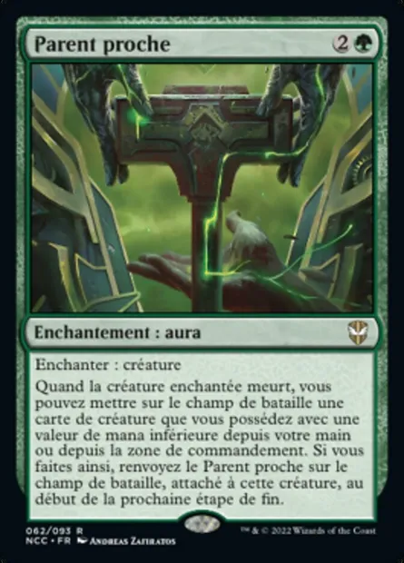 Parent proche, carte Magic NCC 62 — extension New Capenna Commander