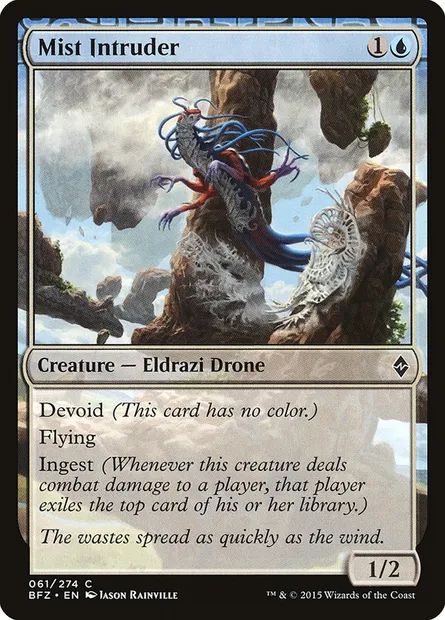 Mist Intruder, Magic card BFZ 61 — Battle for Zendikar set