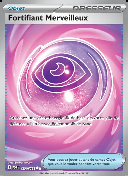 Fortifiant Merveilleux, carte Pokémon POR 117 — extension Équilibre Parfait