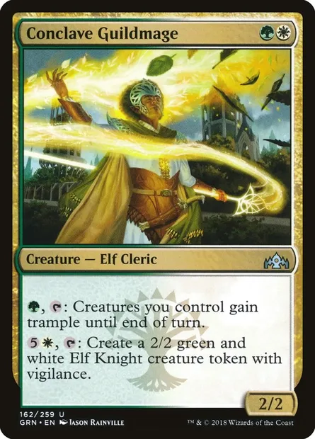 Conclave Guildmage, Magic card GRN 162 — Guilds of Ravnica set