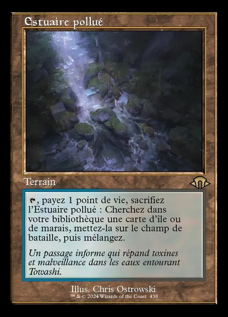 Estuaire pollué, carte Magic MH3 438 — extension Modern Horizons 3