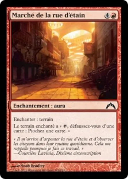 Marché de la rue d'étain, carte Magic GTC 108 — extension Insurrection